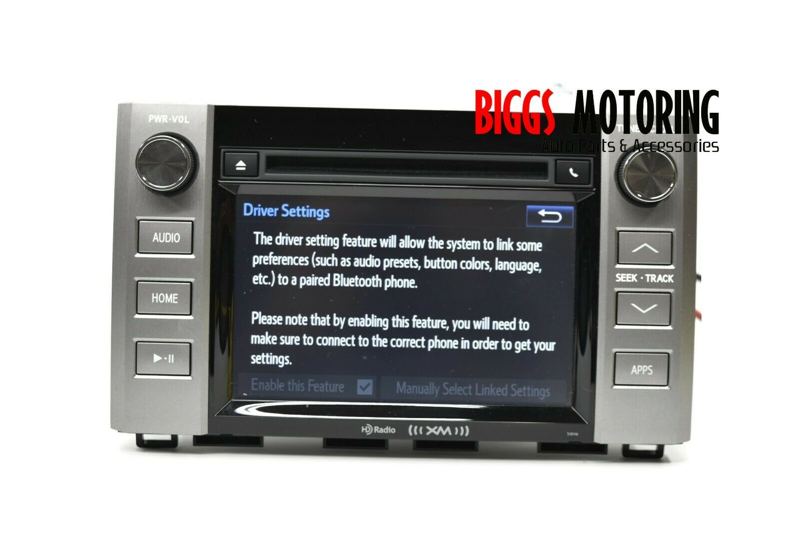 2014-2019 Toyota Tundra 510116 Radio Stereo Touch Screen Cd Player 861