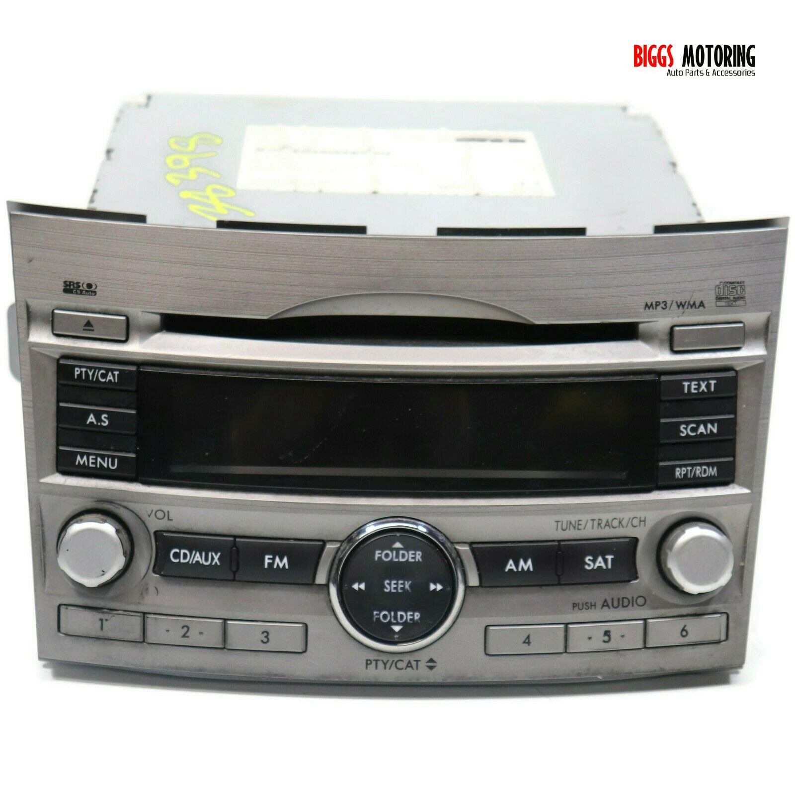 20102012 Subaru Legacy Outback Radio Stereo Cd Player