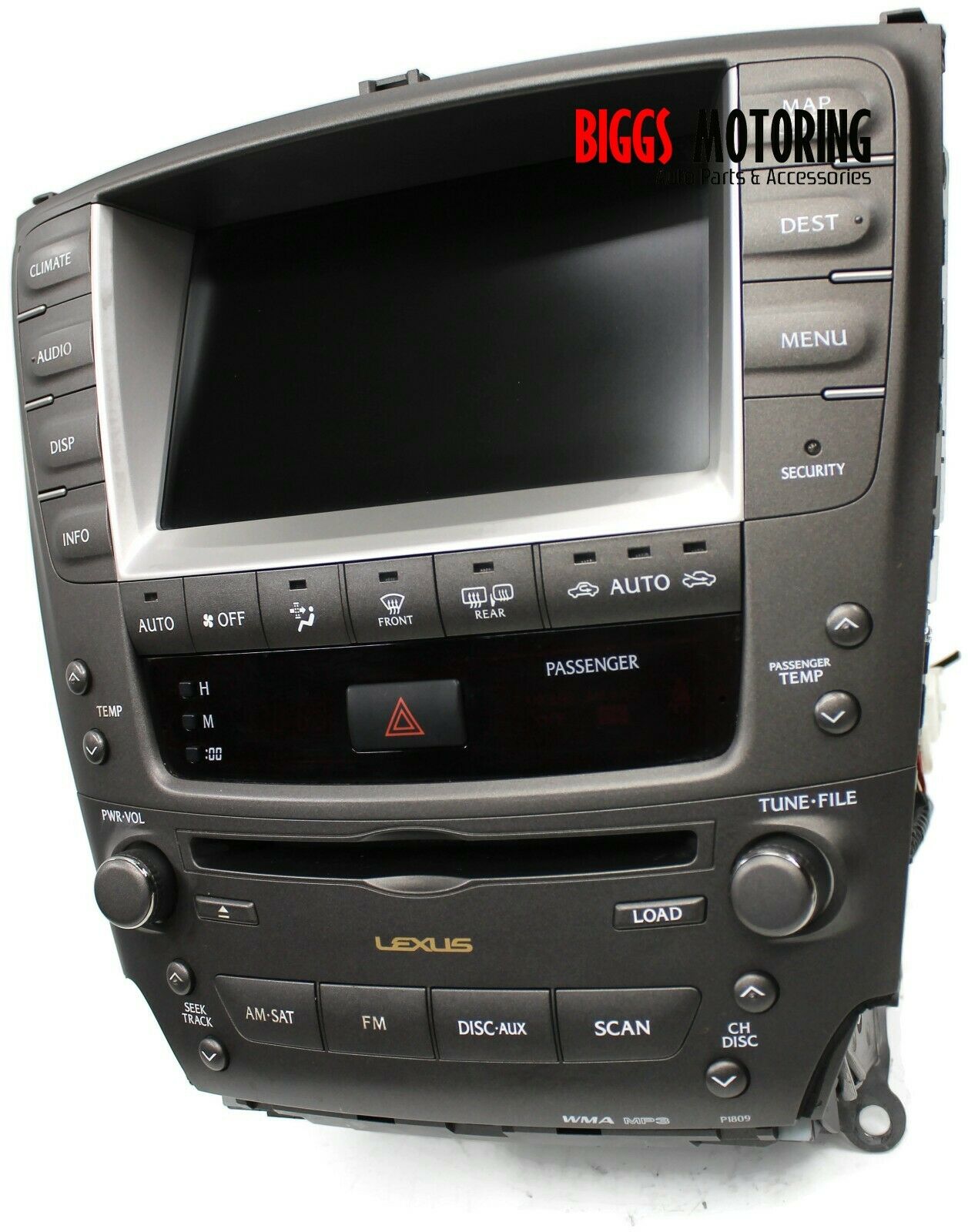 20062008 Lexus IS250 IS350 Navigation Radio Display Ac Cd