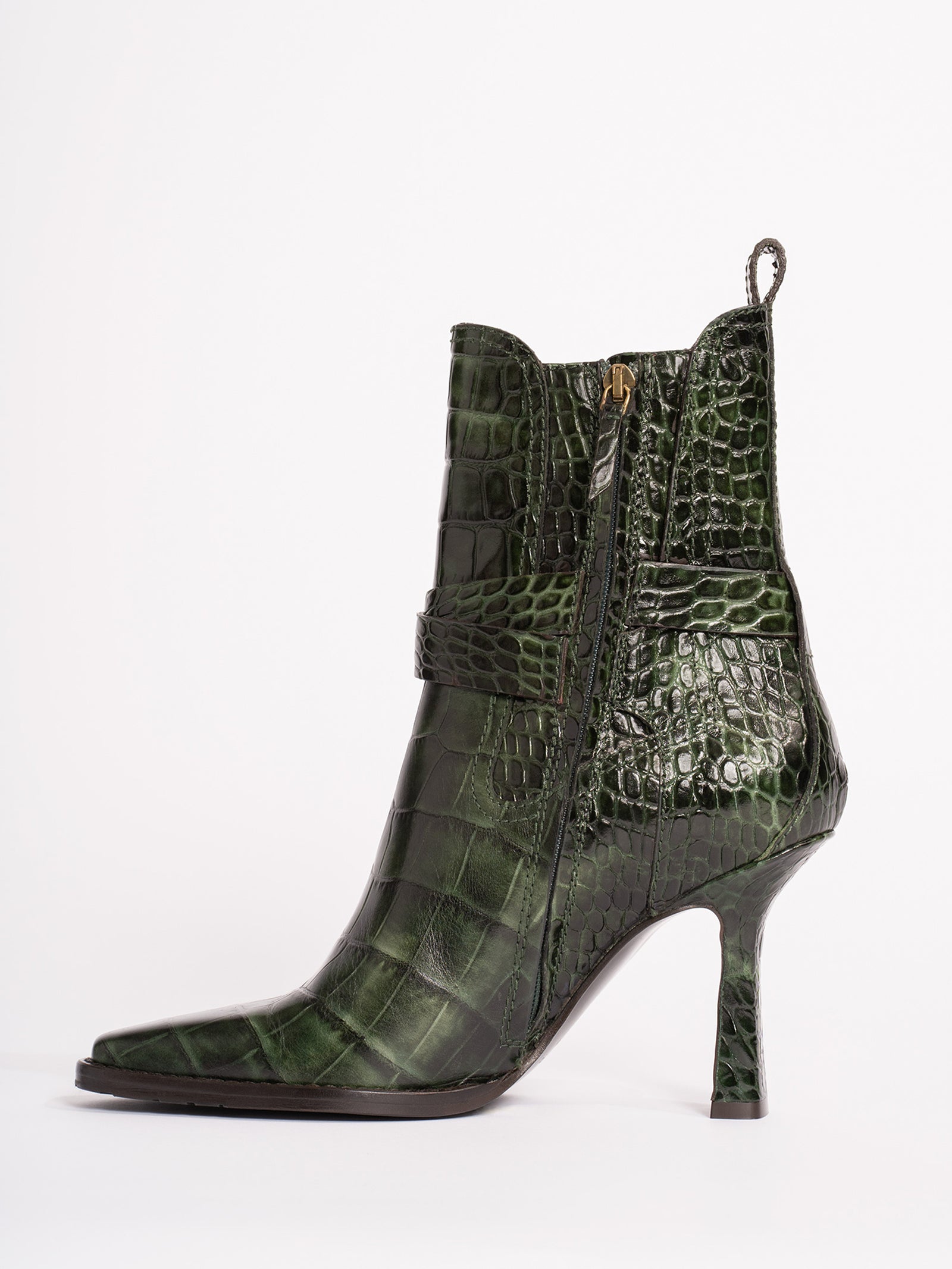 Sies Marjan - Naomy Embossed Croco Boot 