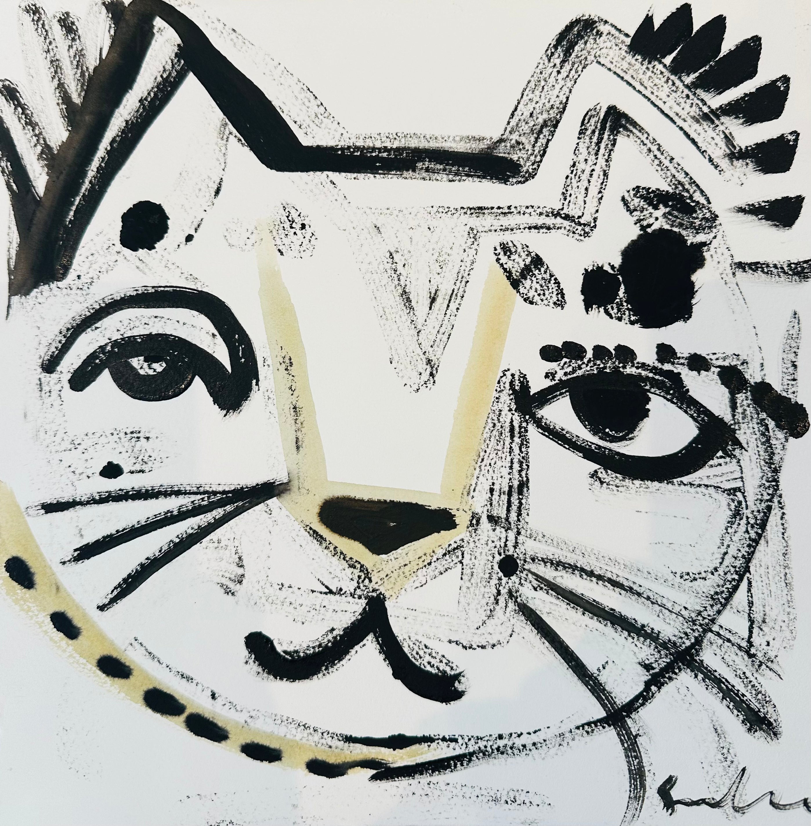 Cat Face 1 - 11 x 11