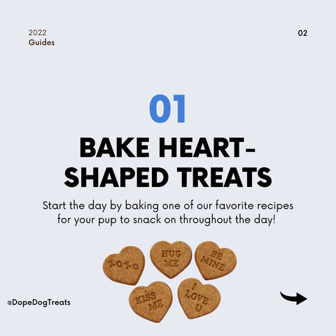 Baked Heart Poster - How To Have The Best Doggy Date Night
