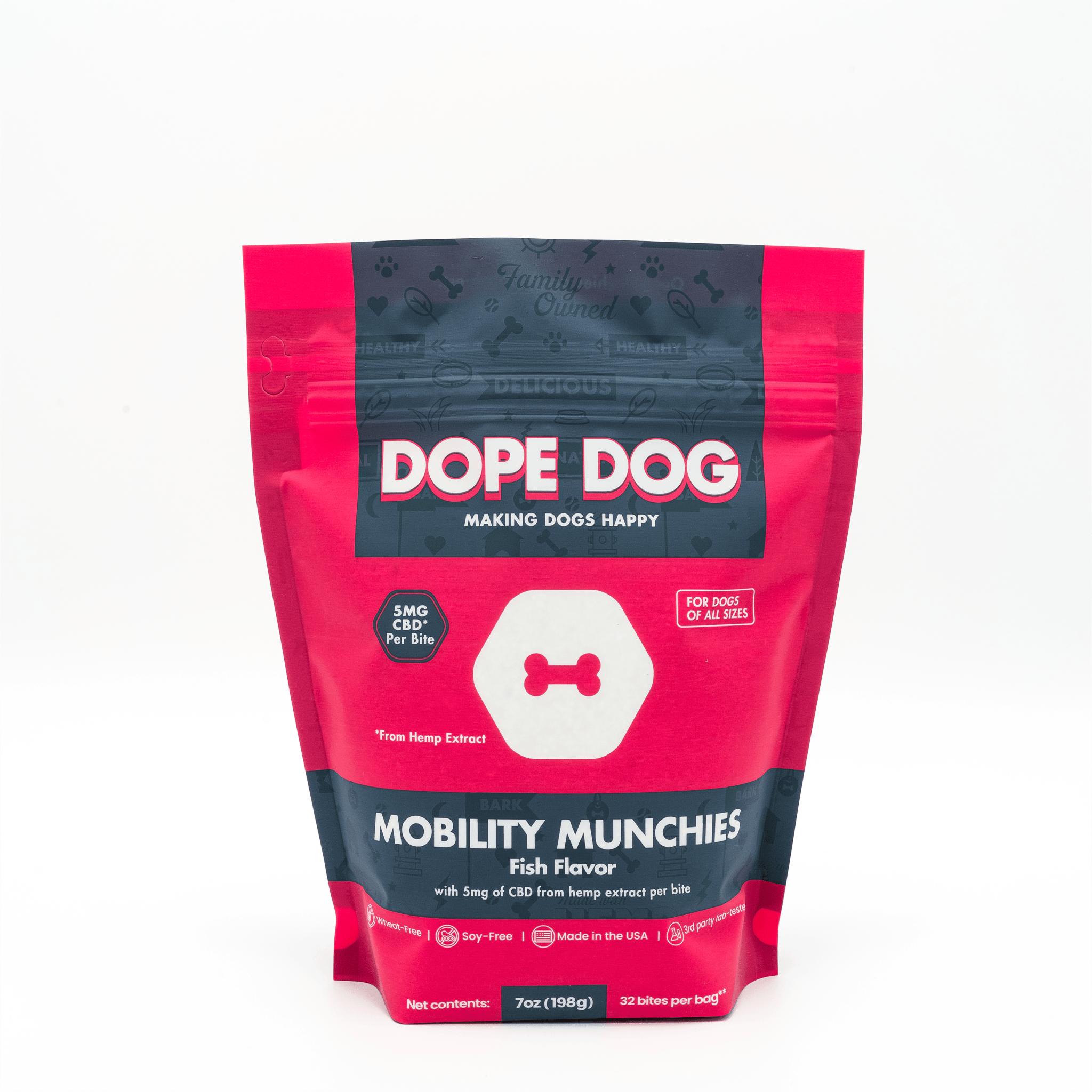 Mobility Munchies - Fish Flavor CBD Dog Treats