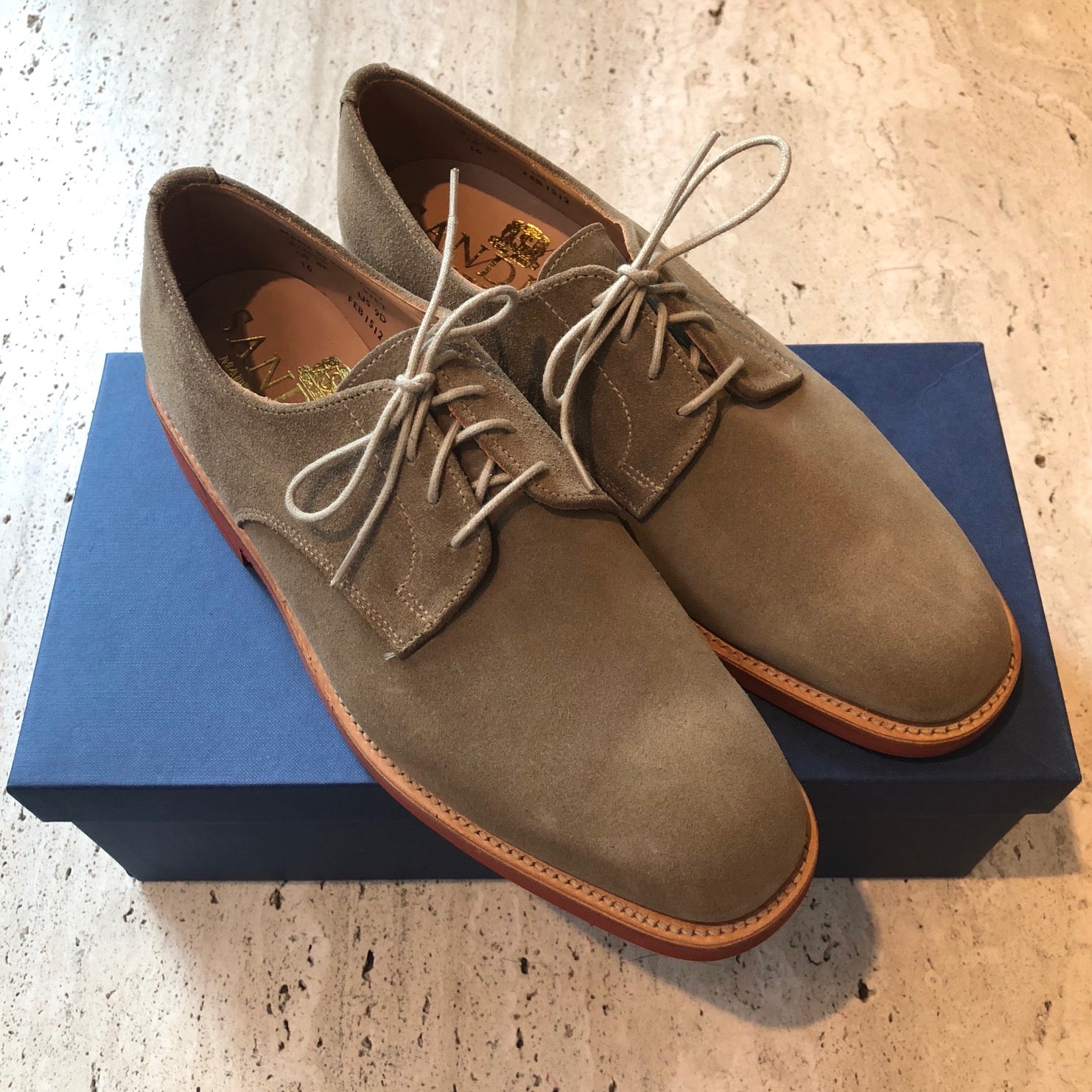 tan buck shoes