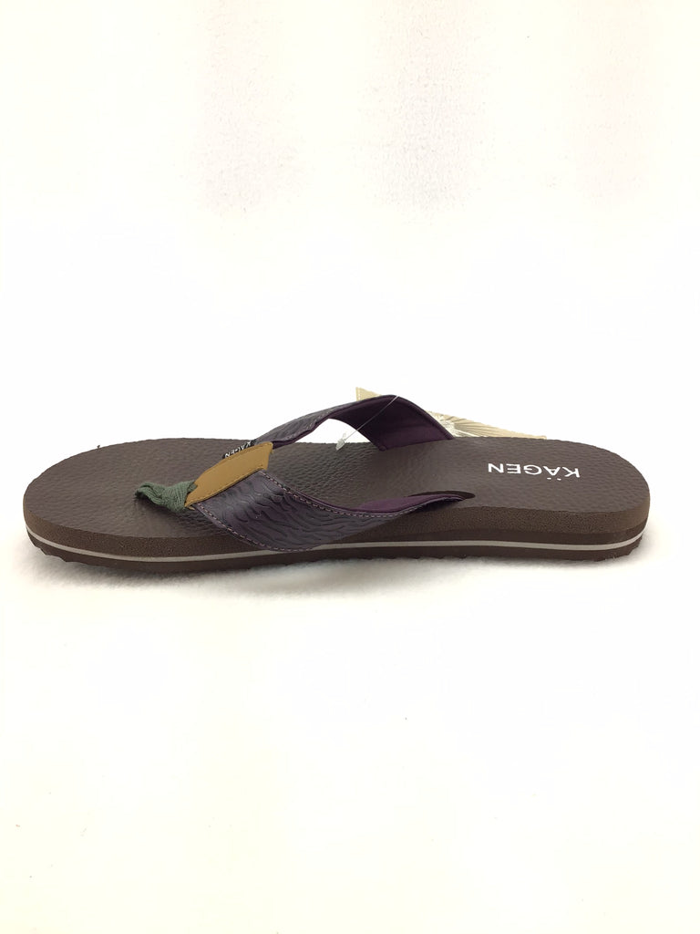 Kagen Ripple Yoga Mat Flip Flop Sandals 