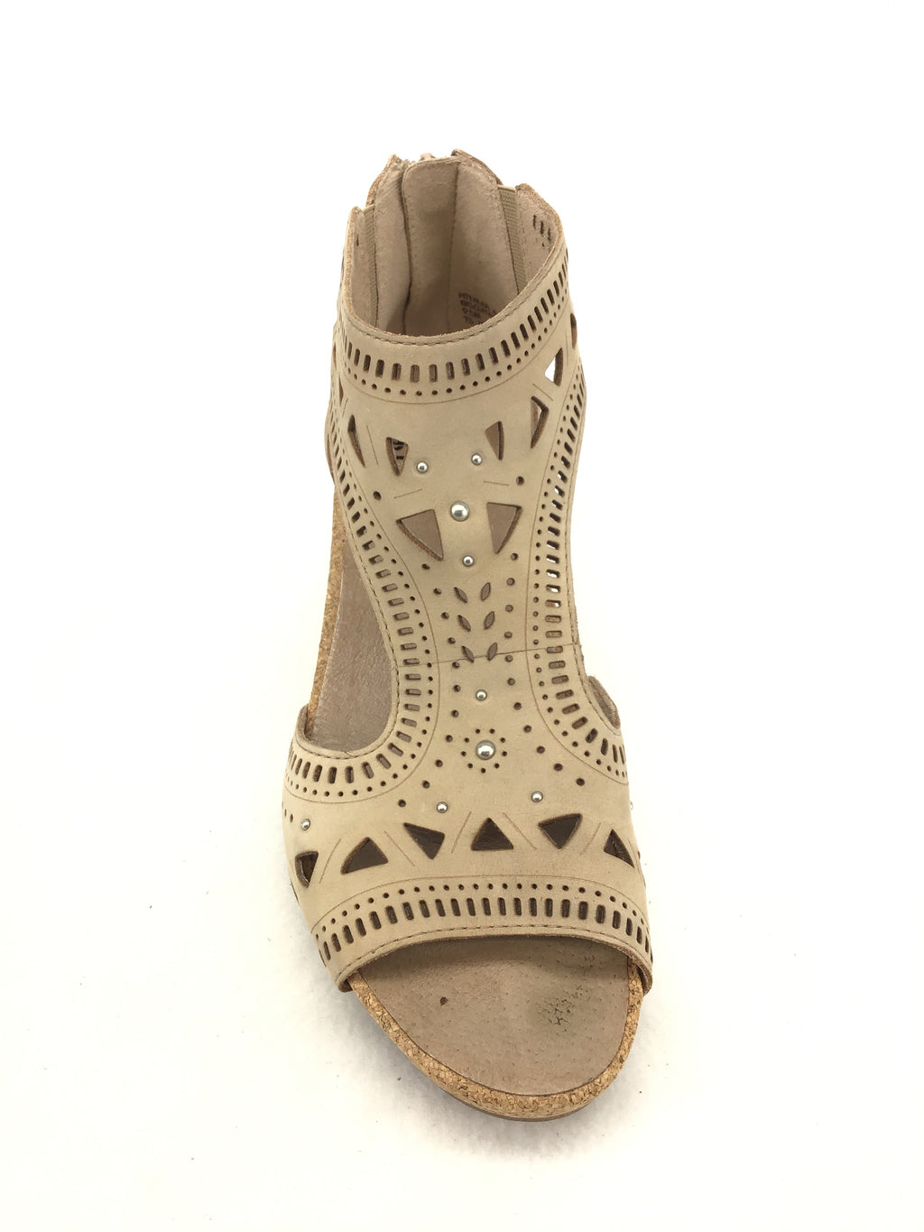 earth barbuda wedge sandal