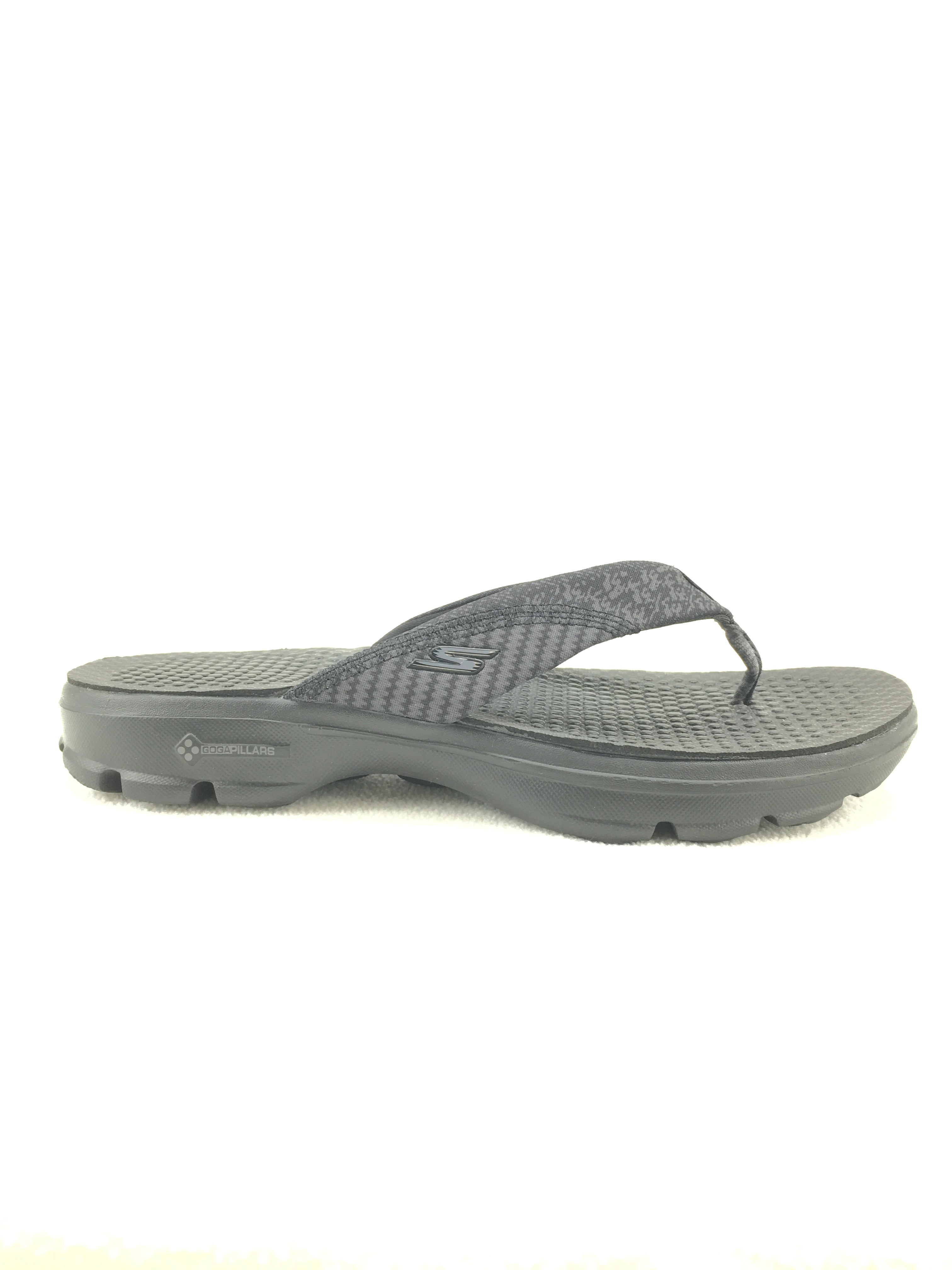 skechers go go mat flip flops