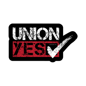 Union Yes Union Made Stickers