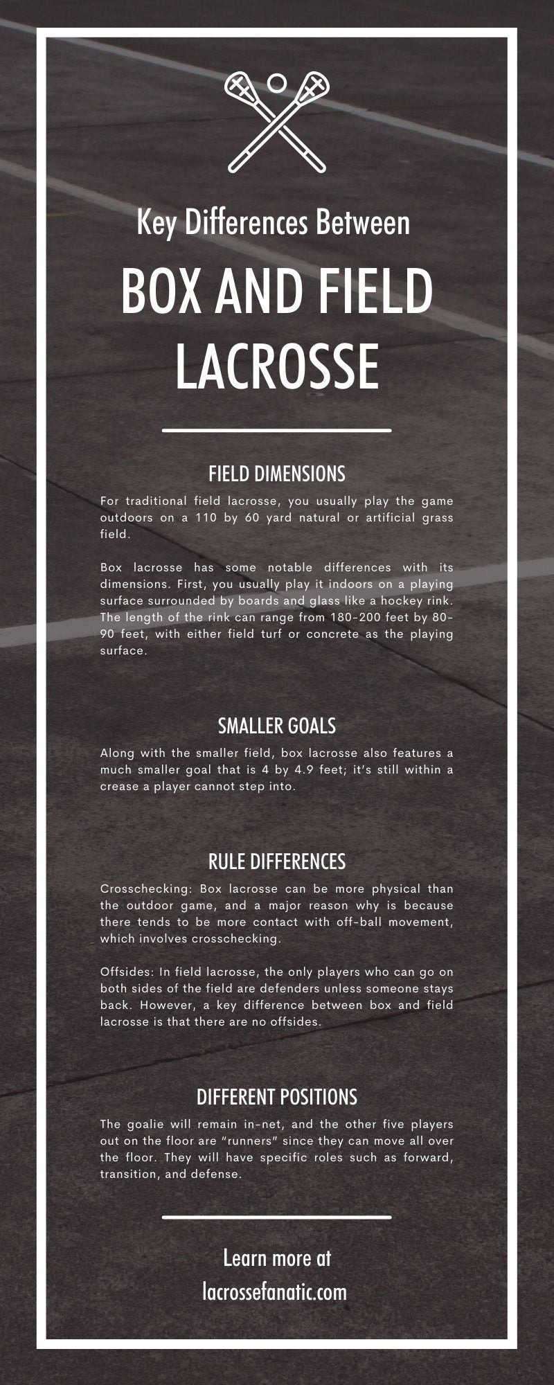 Key Differences Between Box and Field Lacrosse