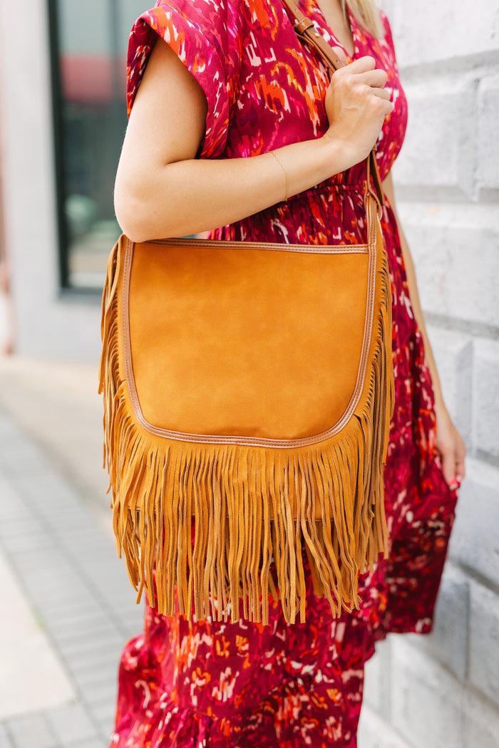 Carolyn UpCycled W/Fringe Bag in 2023