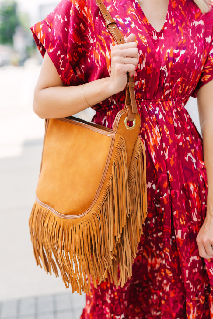 Carolyn UpCycled W/Fringe Bag in 2023