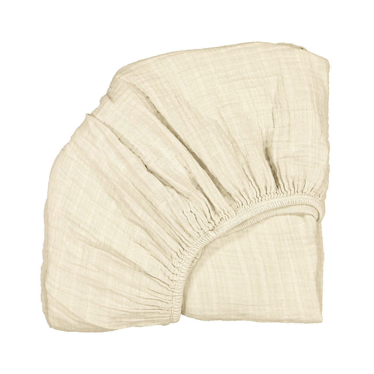 KUMI Fitted Sheet for KUMI Crib - Milk