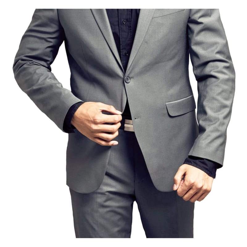 Grey Stretch Suit Worlds Most Comfortable Suits For Men On The Go