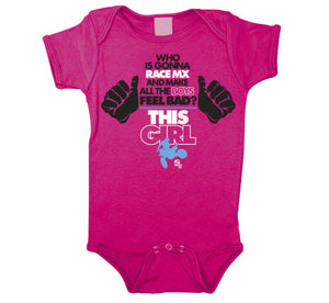 Smooth Industries "This Girl" Infant Romper