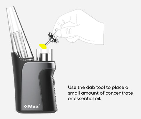 XMAX Qomo for wax & concentrates