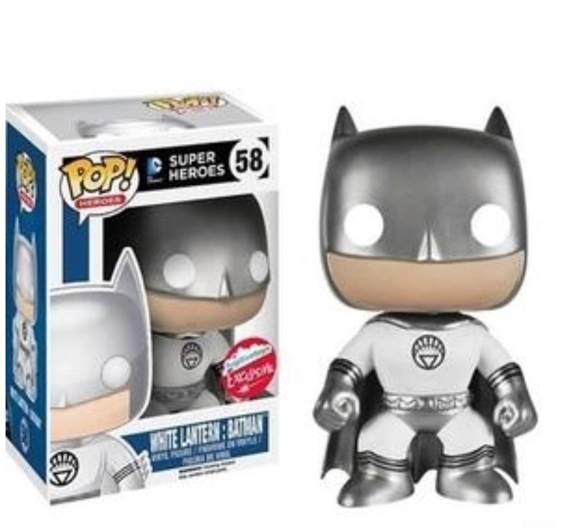 Funko Pop! DC: Batman, White Lantern, Fugitive Toys Exclusive
