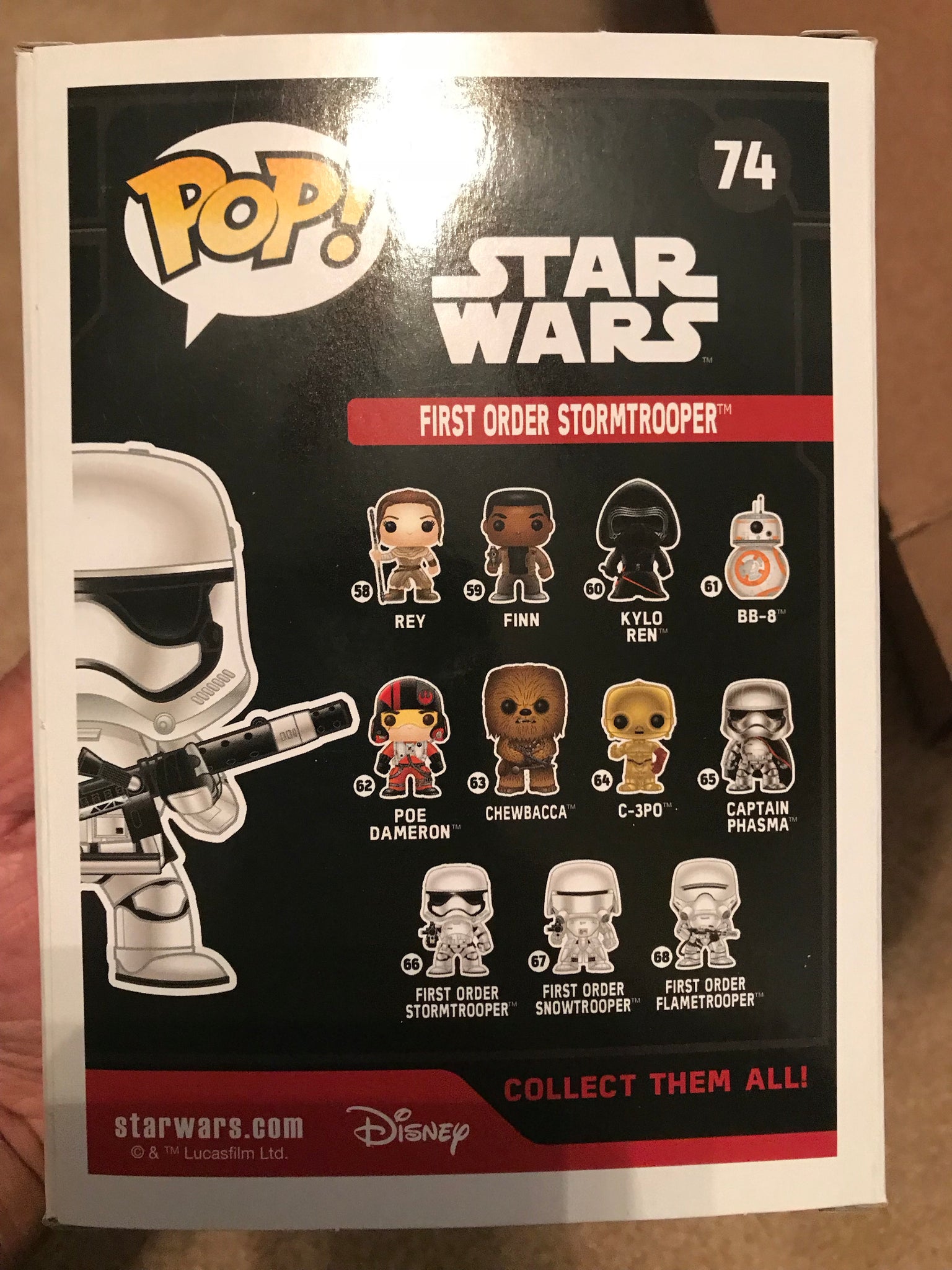 funko pop first order stormtrooper