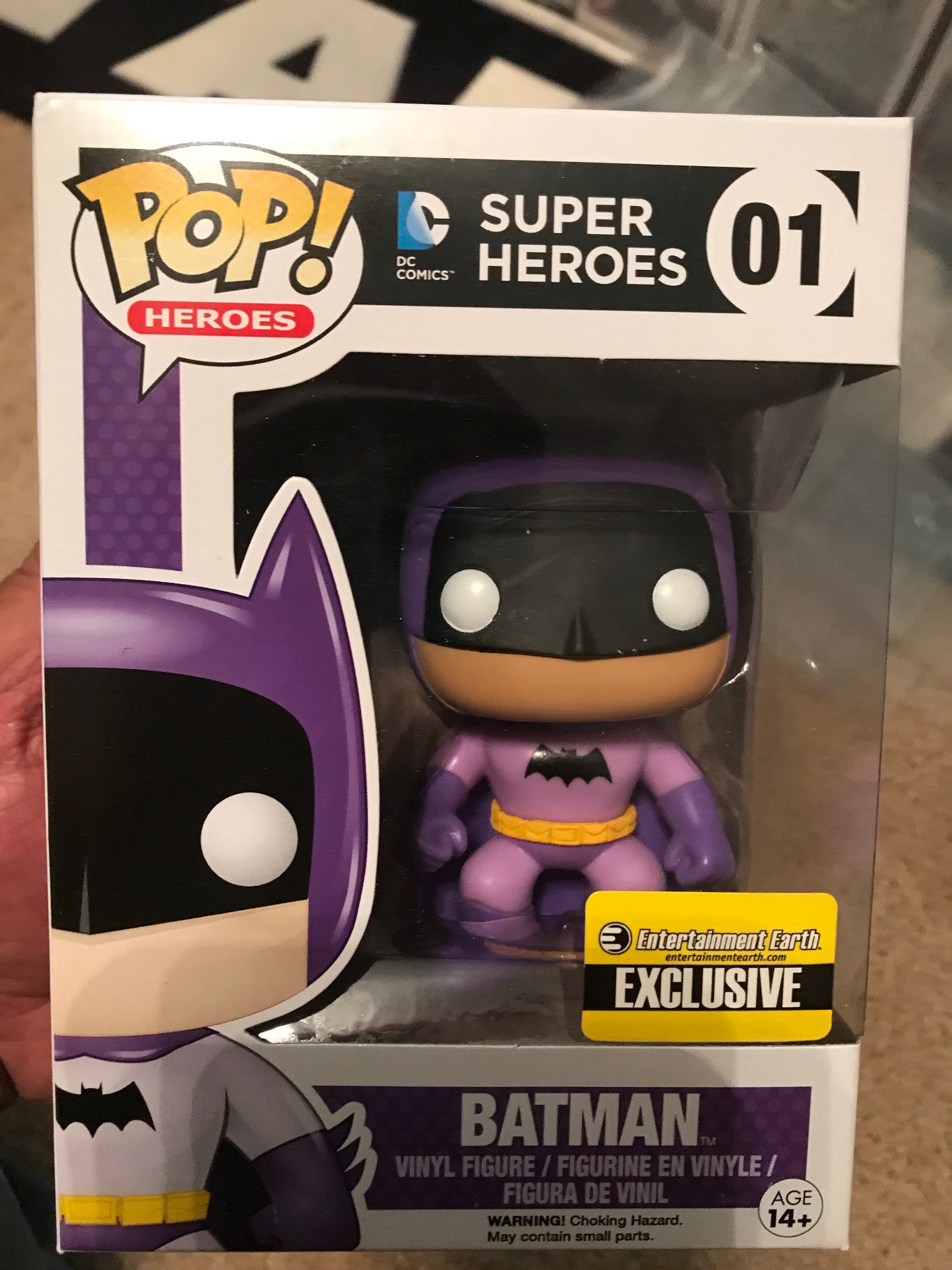 purple batman funko pop