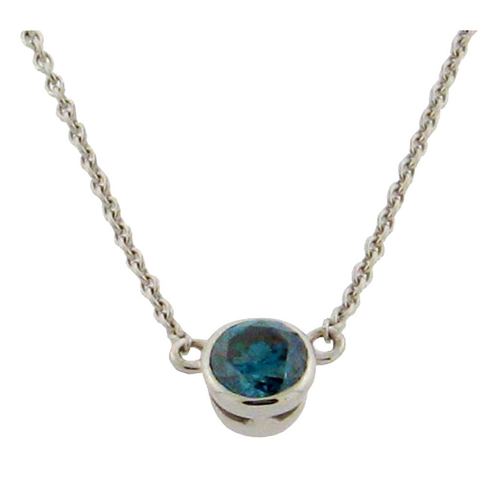 Blue Diamond Necklace Exuma Jewelry