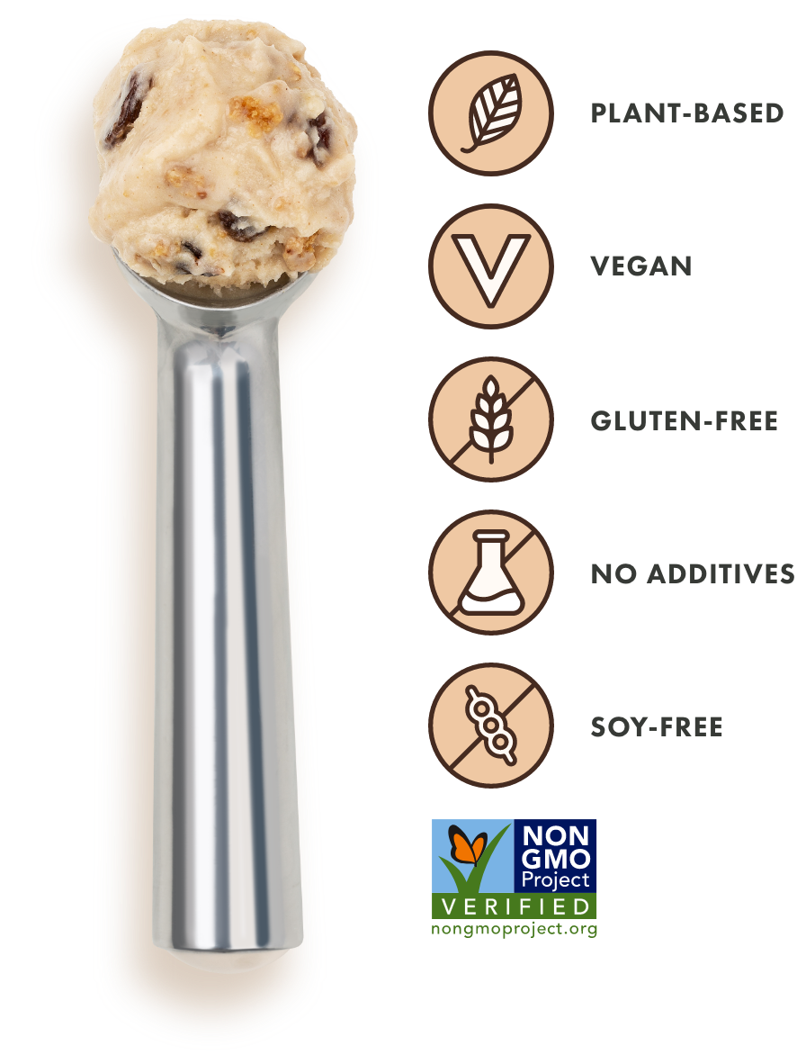 Scoop of icecream and health benefits