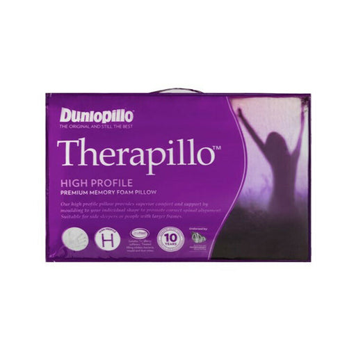 dunlopillo luxurious latex high profile pillow