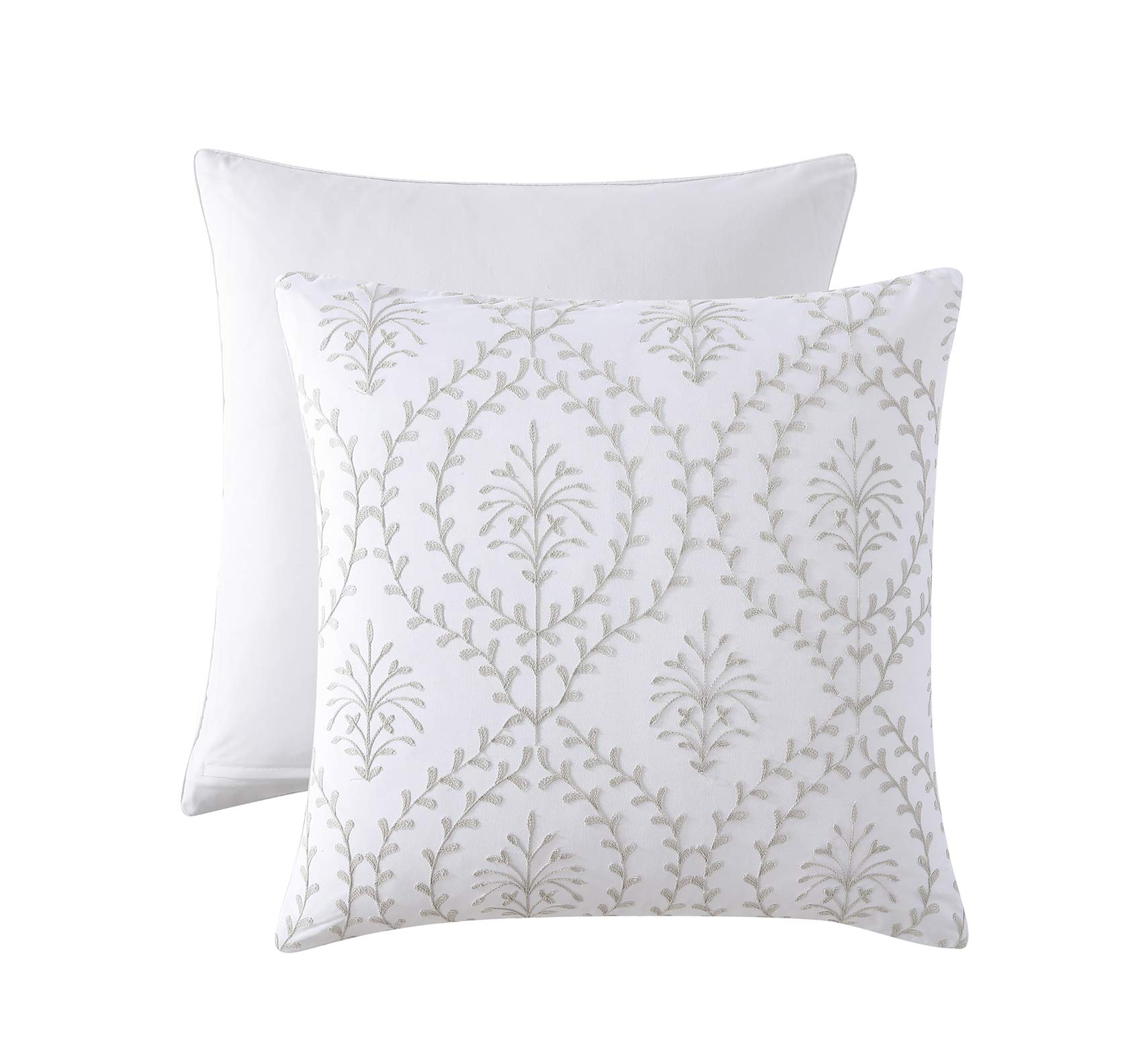 Morgan Latte European Pillowcase by Private Collection | Quilt Cover World