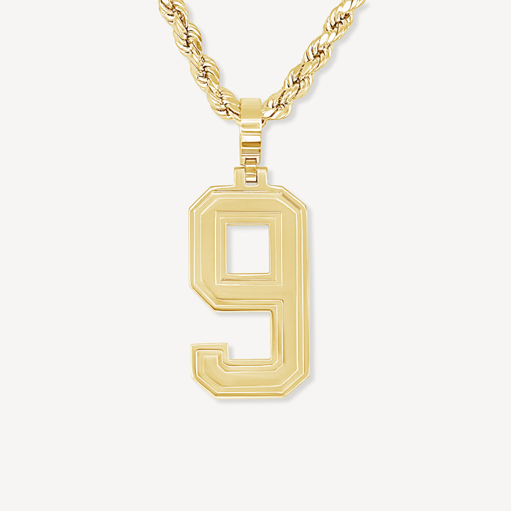 Ursteel Birth Year Number Necklace, 18K Gold Plated India | Ubuy