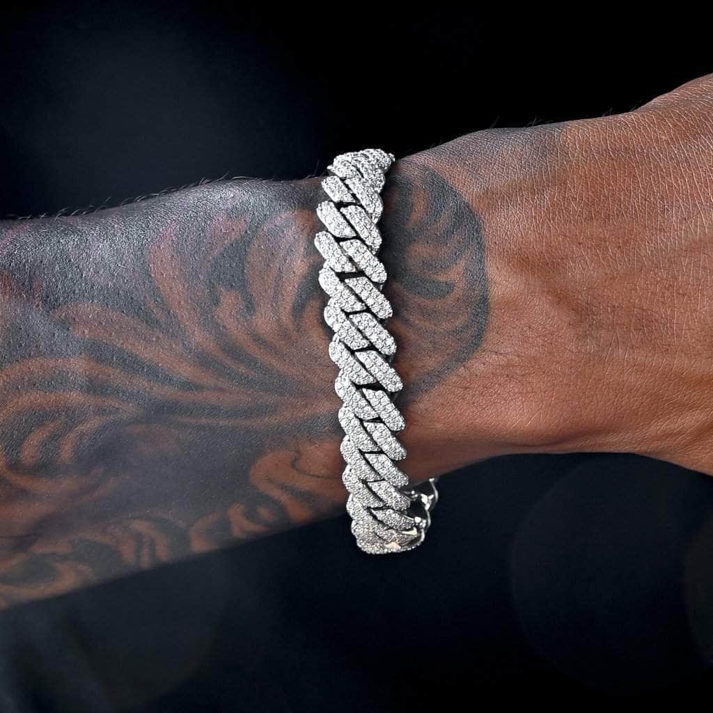 Custom Diamond Cuban Link Bracelet - VVS, VS, SI