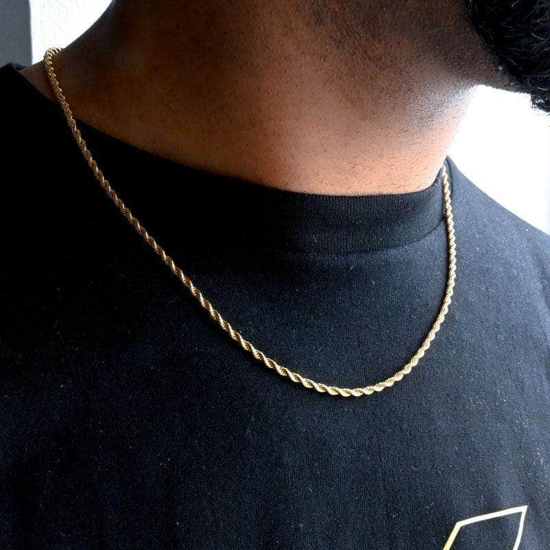 gold presidents rope chain