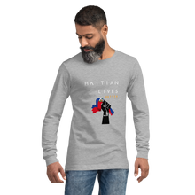 Load image into Gallery viewer, HAITIAN LIVES MATTER Unisex Long Sleeve Tee