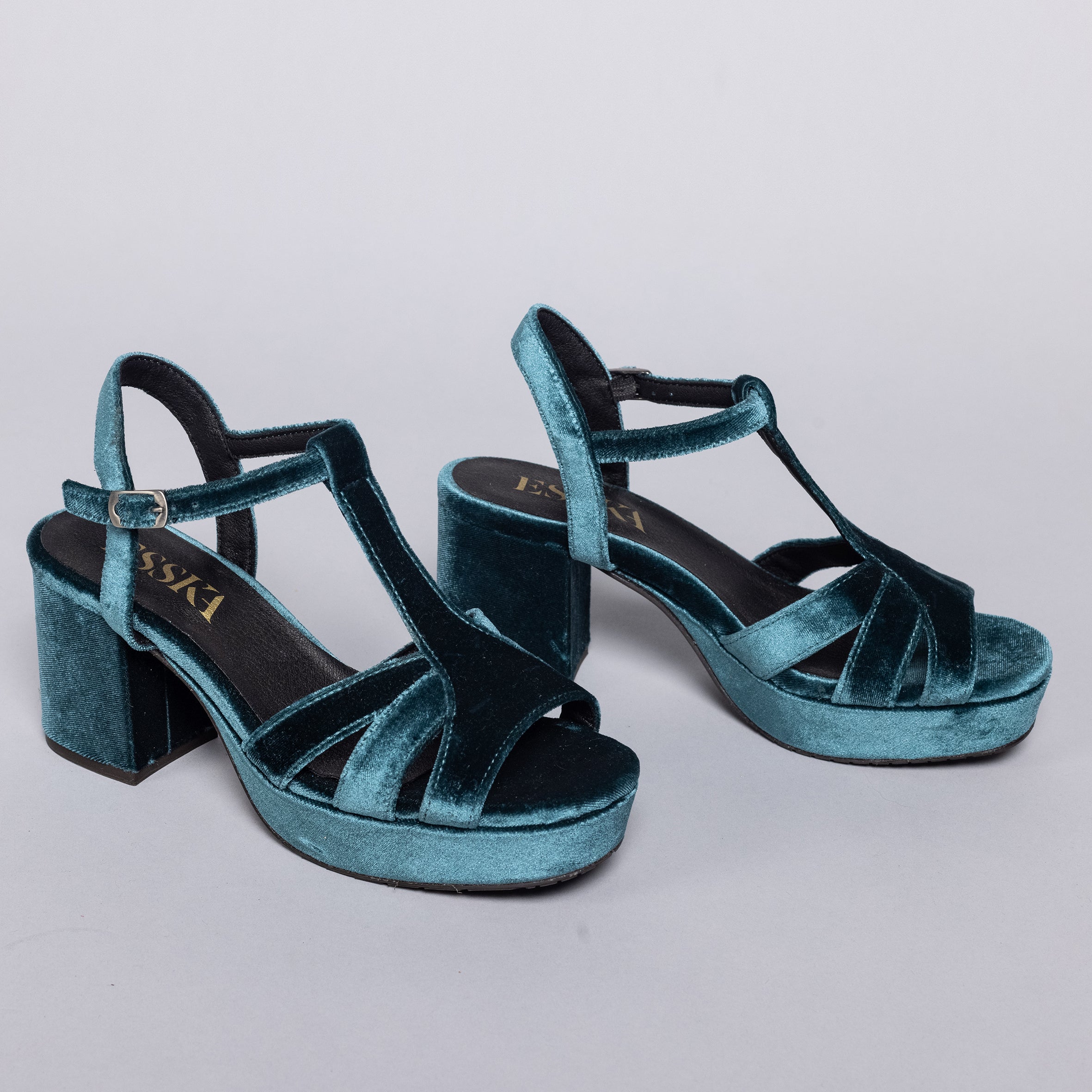 Charlie VEGAN Velvet Teal – Esska