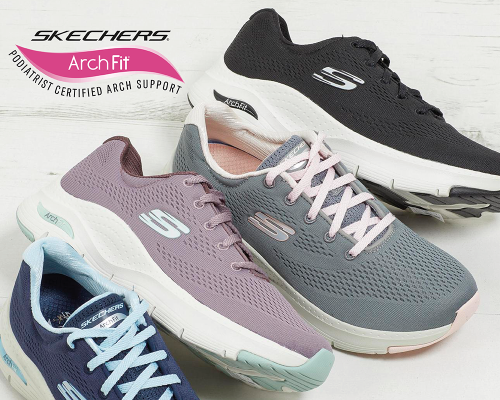 Arch Fit® Skechers: The Benefits of Arch Support Pavers™ Ireland