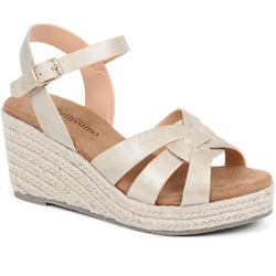 Wide Fit Wedge Sandals - BELBAIZH29028 / 315 399