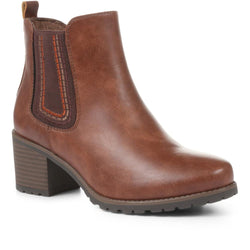 Women's Chelsea Boots - Leather & Chunky Chelsea Boots