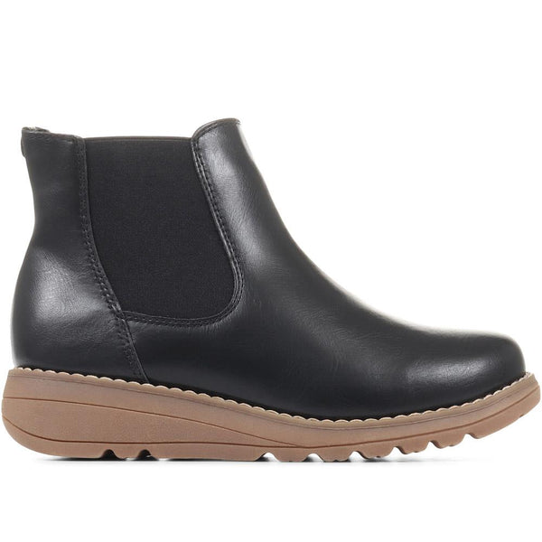Wedge Chelsea Boots (WBINS36067) by Pavers | Pavers™ Ireland