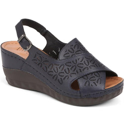 Wide Fit Sandals for Women (KARY33009) by Pavers