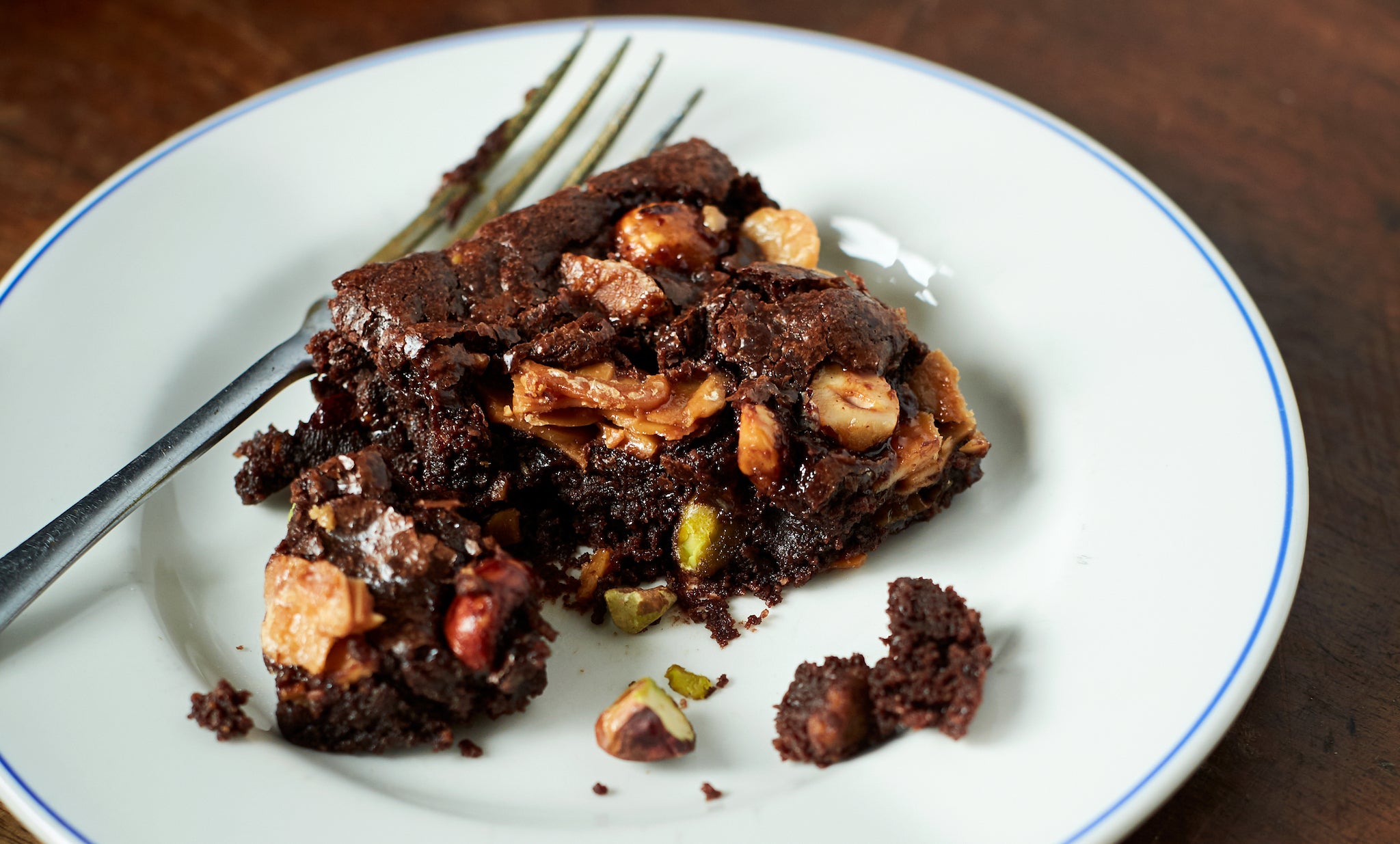 brownie with nuts