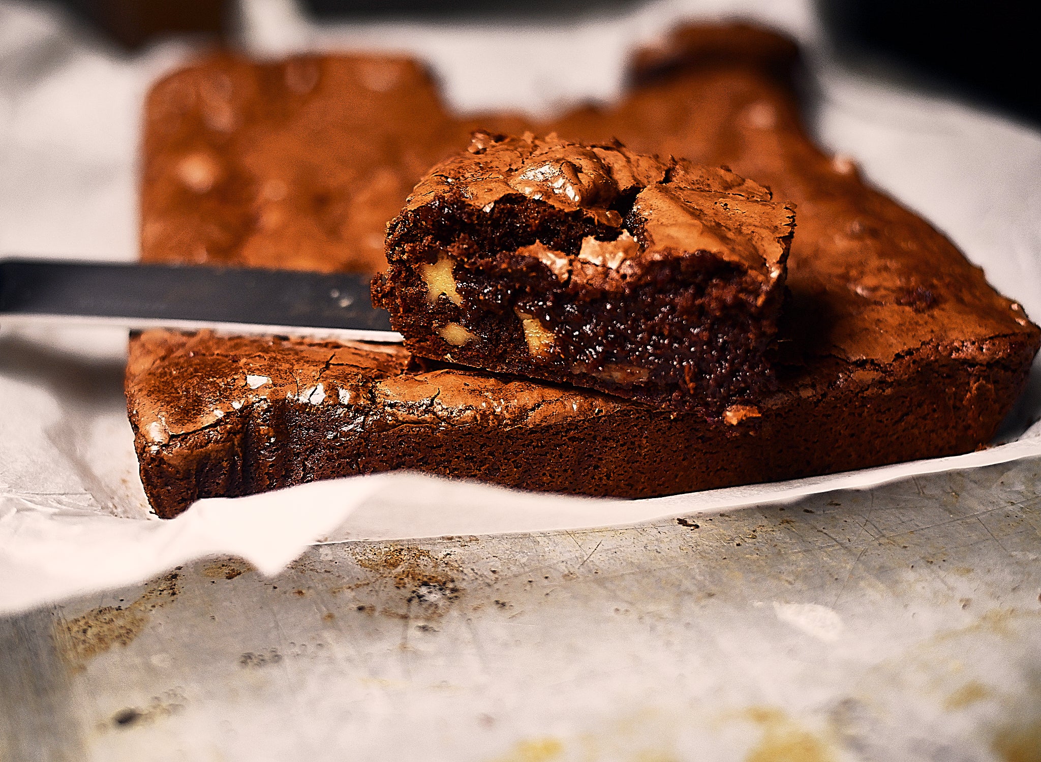 beetroot brownie finished product