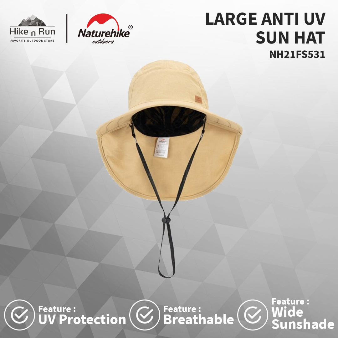 PREORDER!!! Topi Lipat Fisherman Anti UV - Naturehike NH21FS536 – Hike n Run