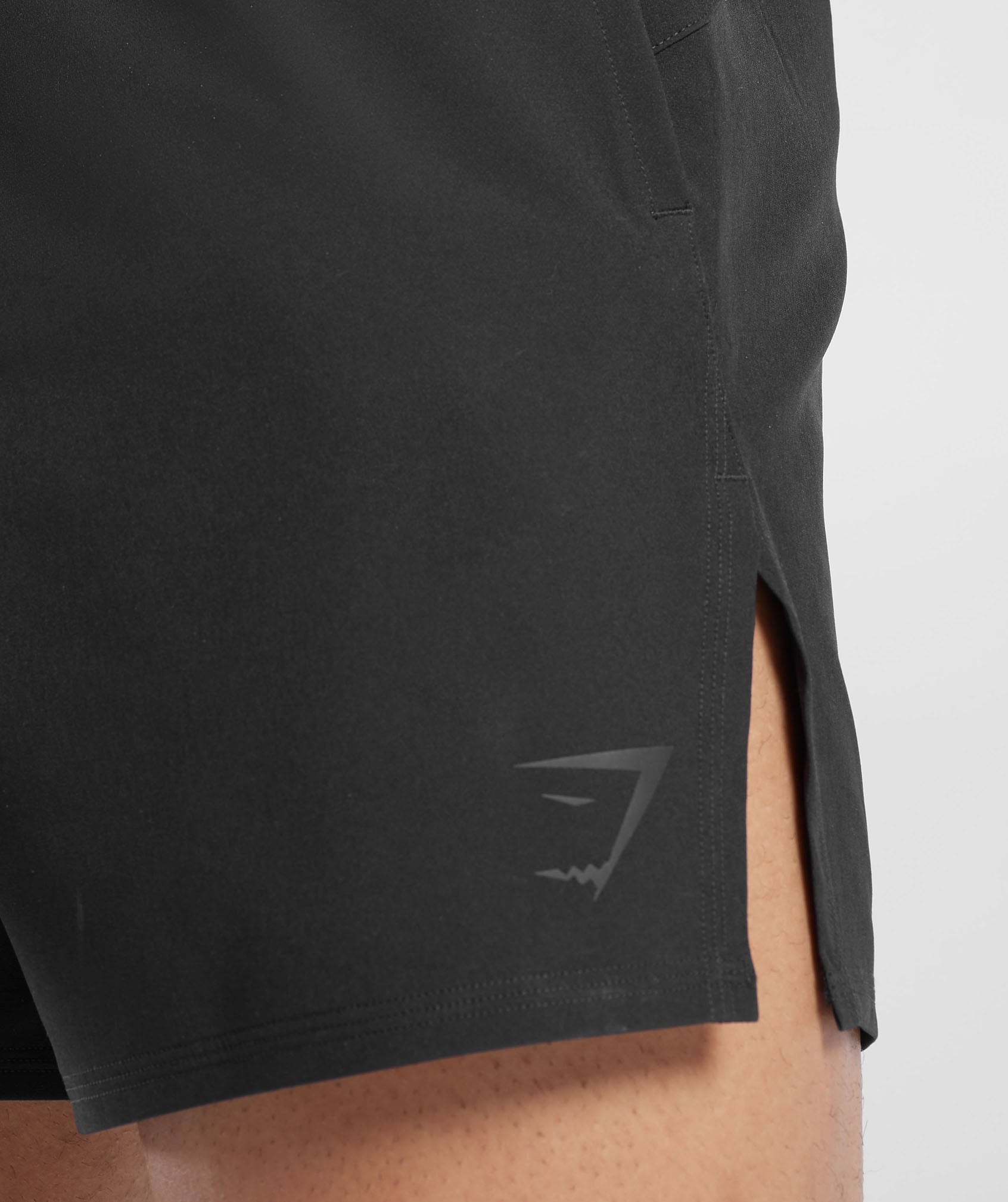 315 Woven Shorts in Black - view 5
