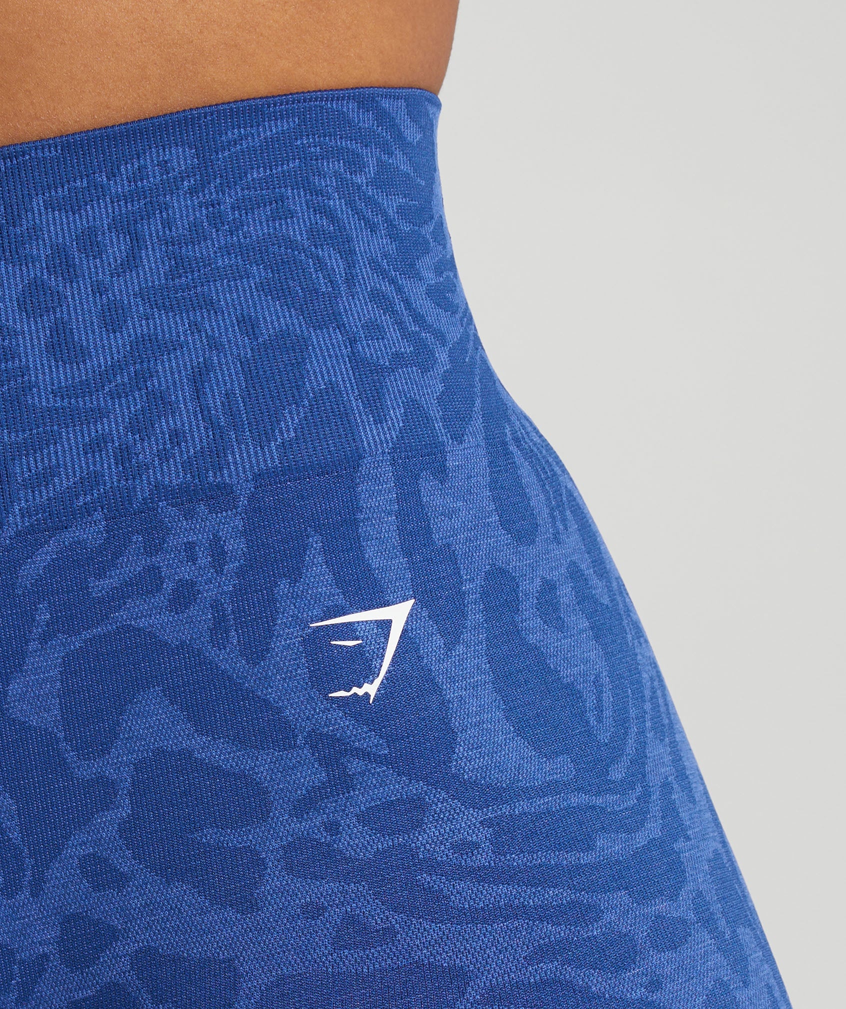 Adapt Safari Tight Shorts in Wave Blue/Iris Blue - view 5