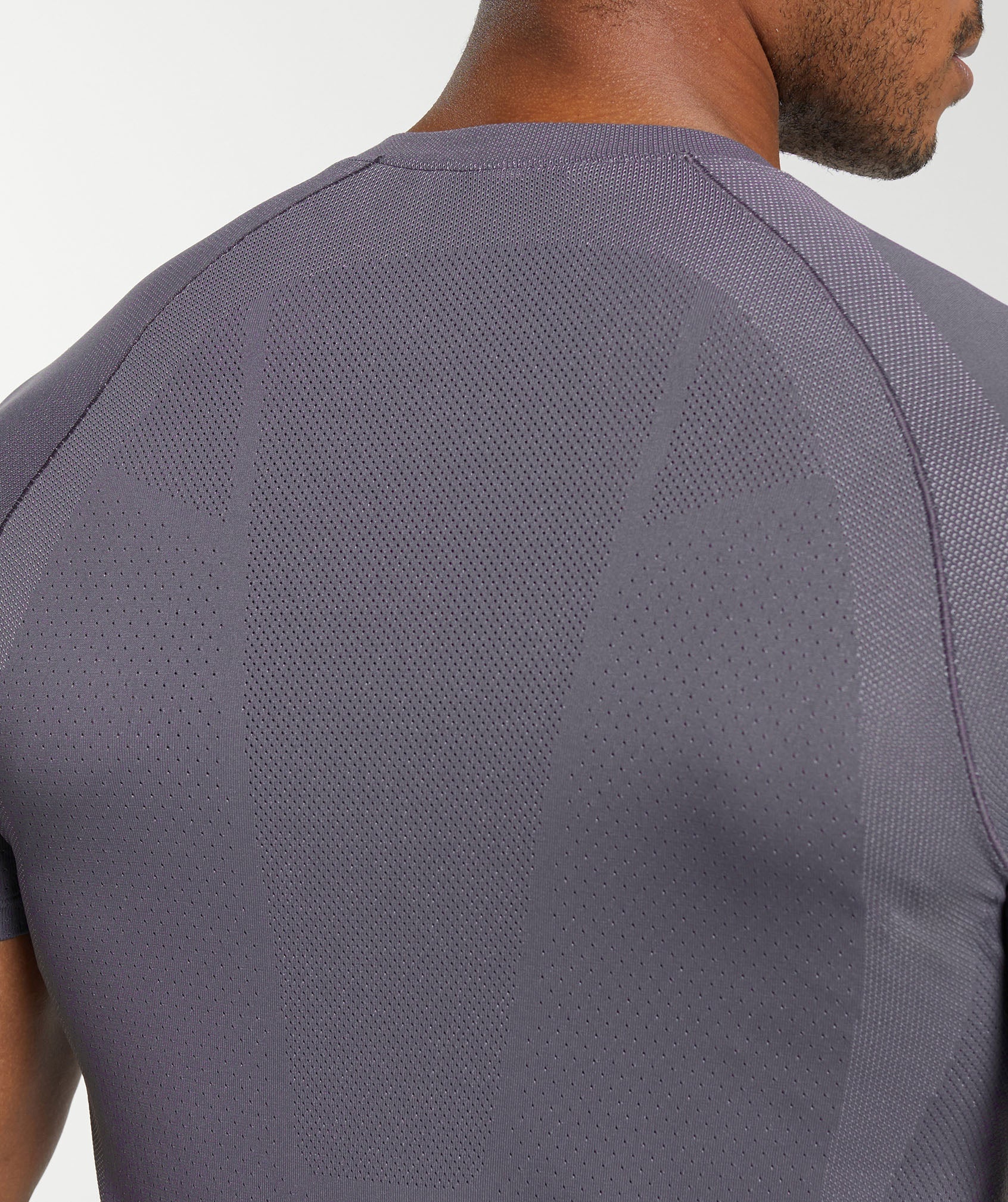 Apex Seamless T-Shirt in Dark Grey/Light Grey - view 5