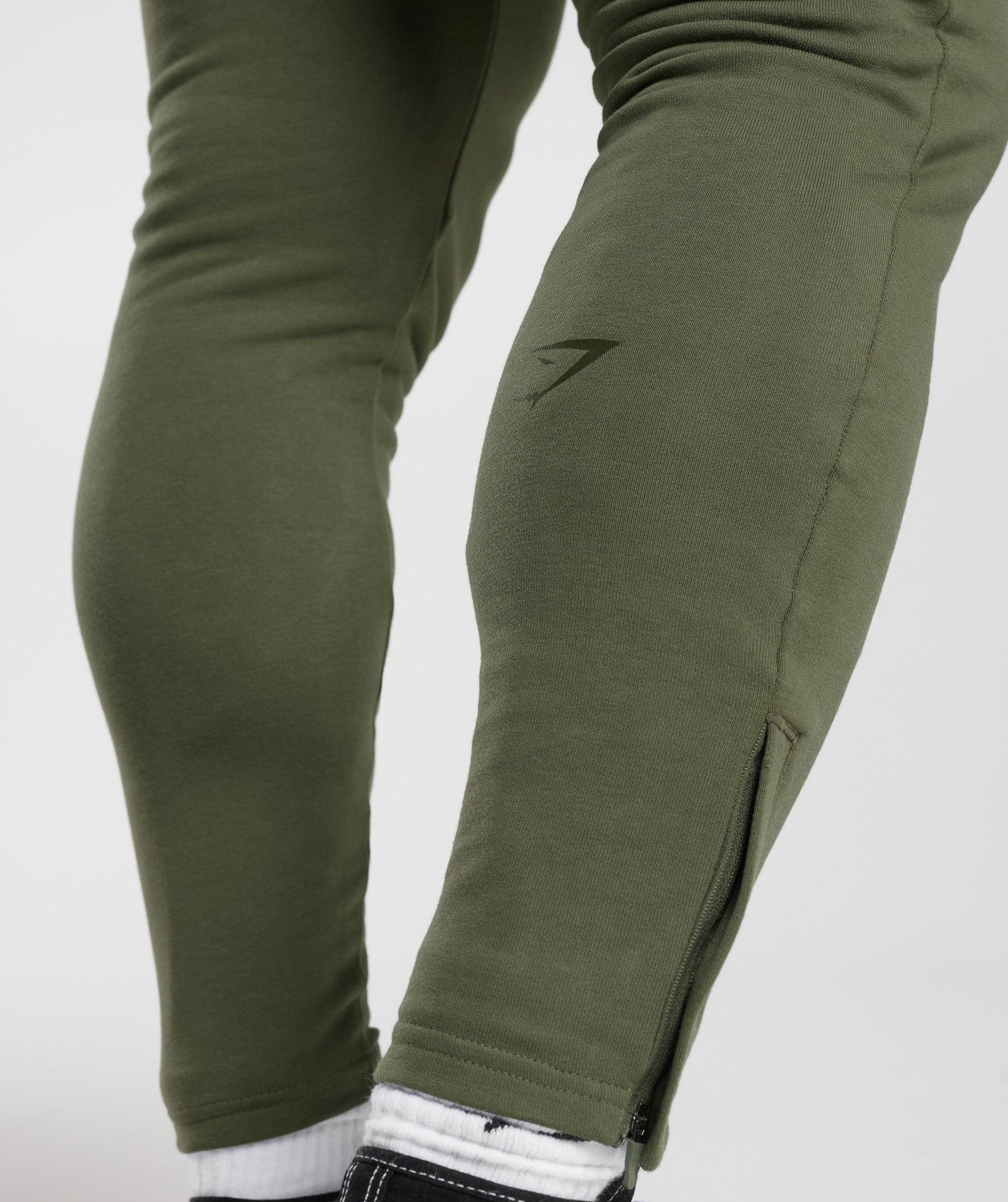 Apollo Muscle Fit Joggers in Core Olive - view 5