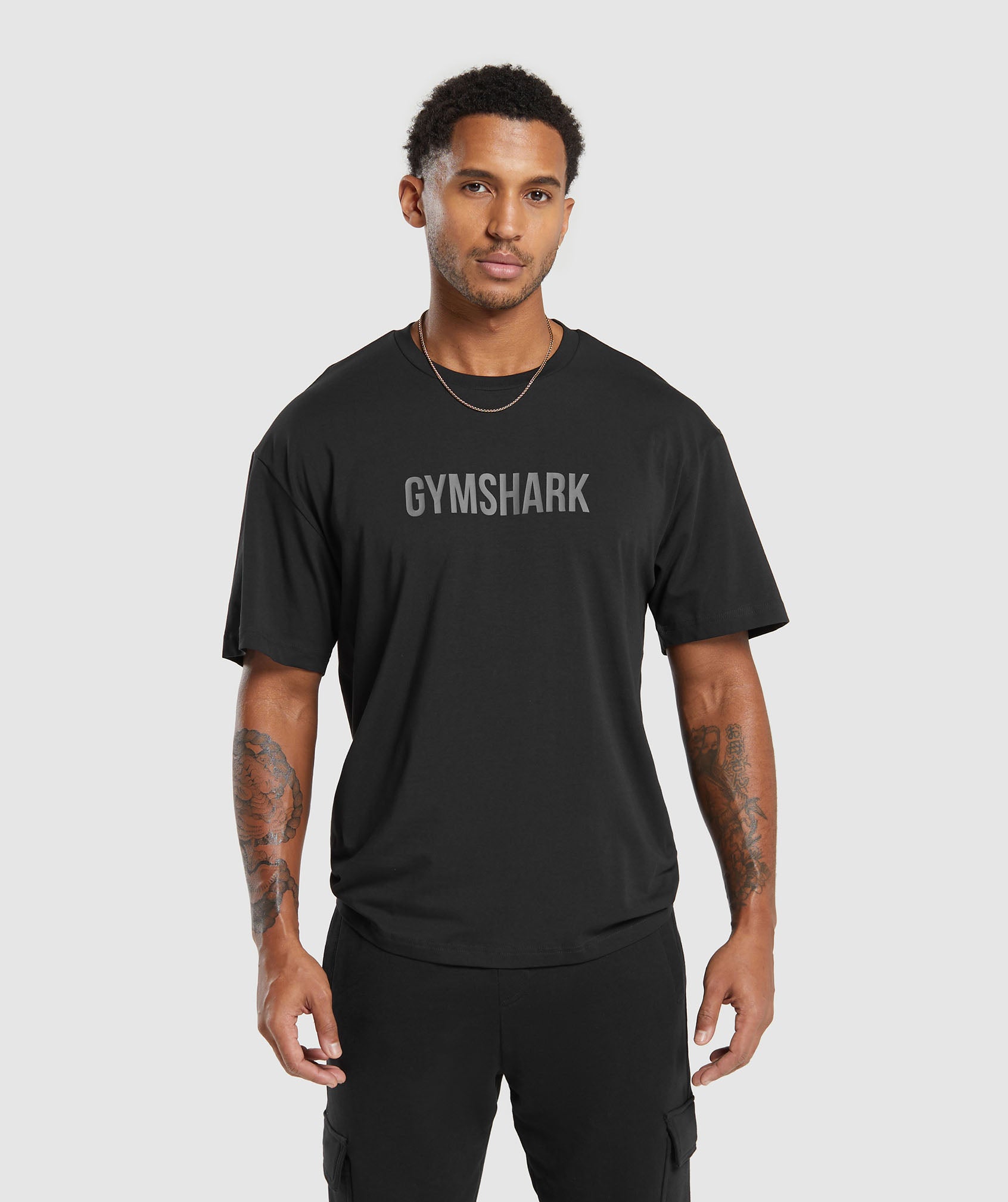 Apollo Oversized T-Shirt dans Black