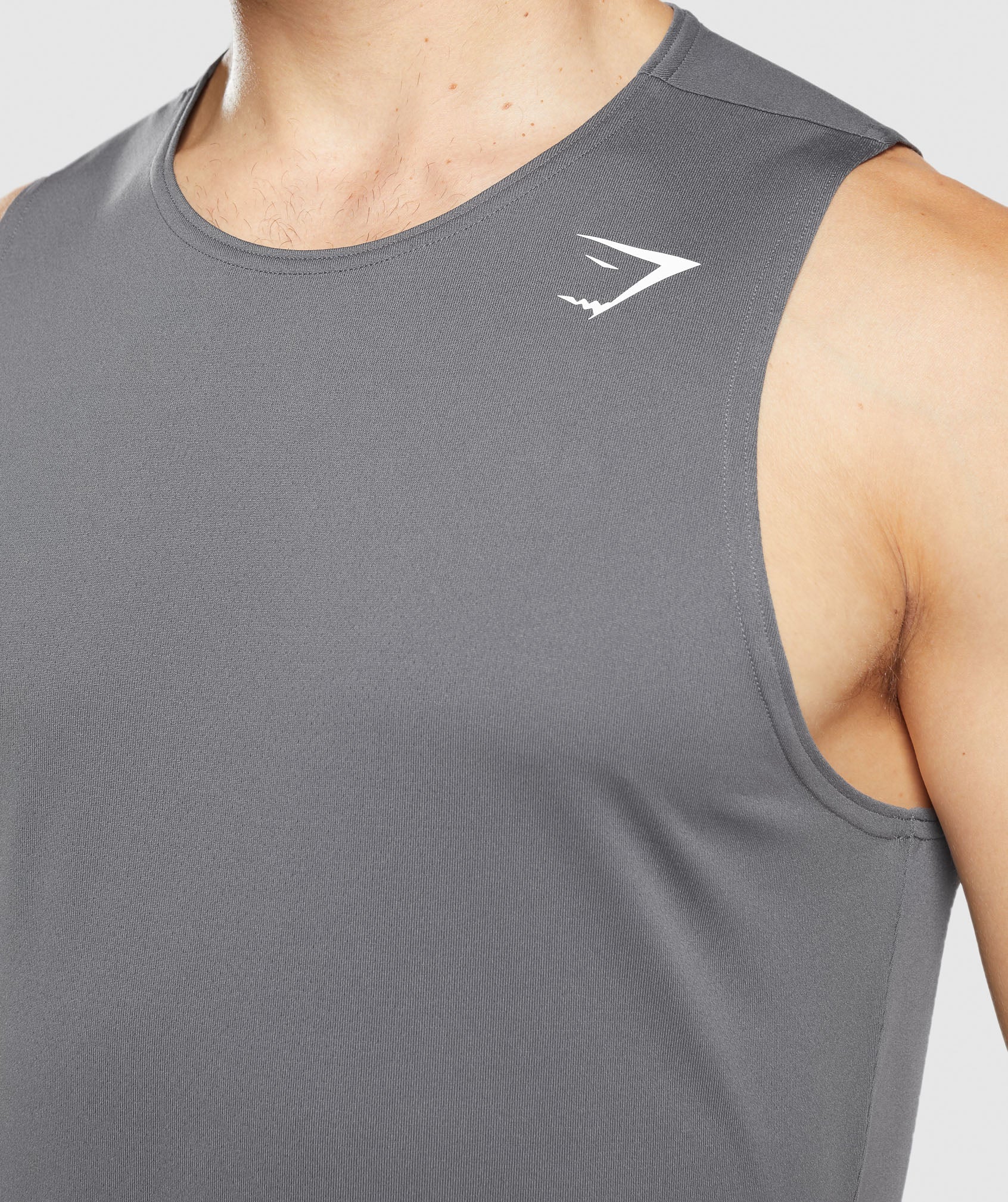 Arrival Tank in Dark Grey - view 4