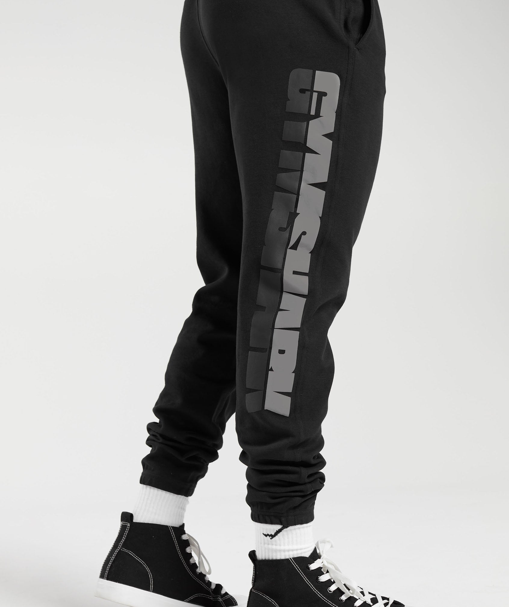 Bold Joggers in Black - view 6