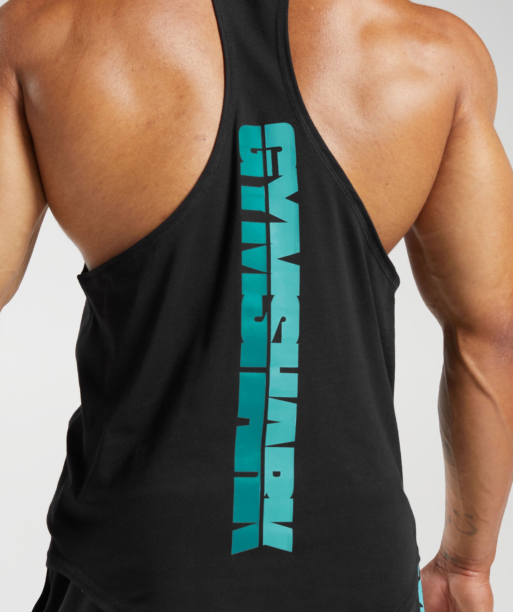 Bold Stringer in Black/Seafoam Blue - view 5