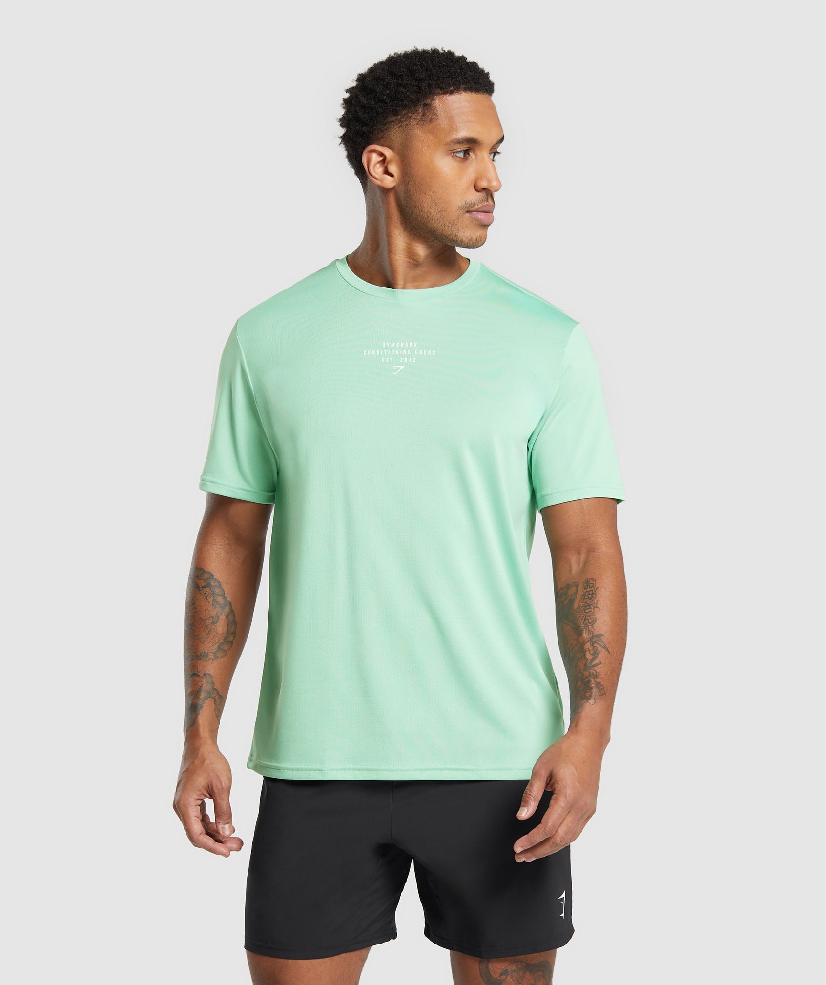 Conditioning Goods T-Shirt dans Lido Green
