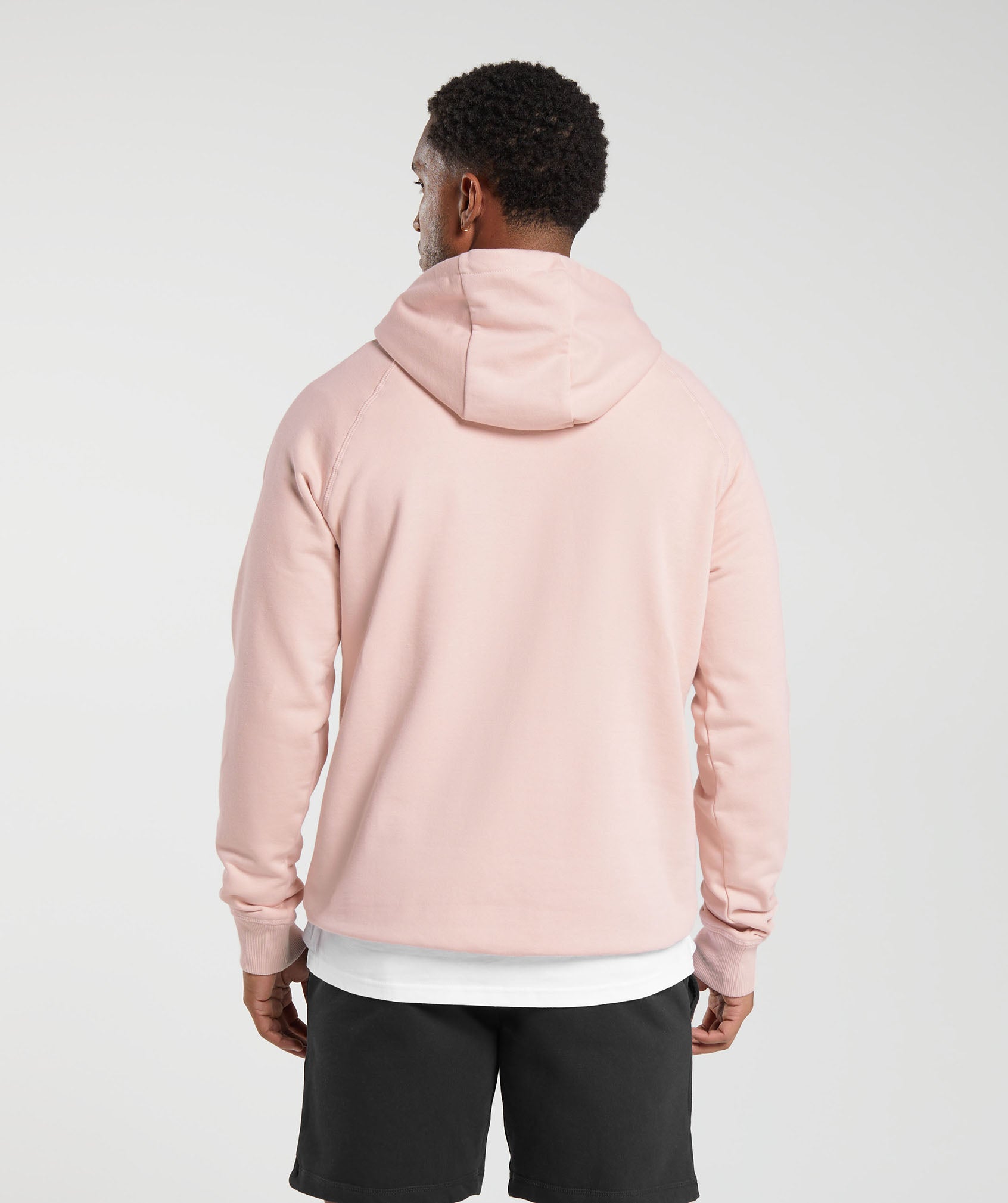 Crest Hoodie in Misty Pink - view 2