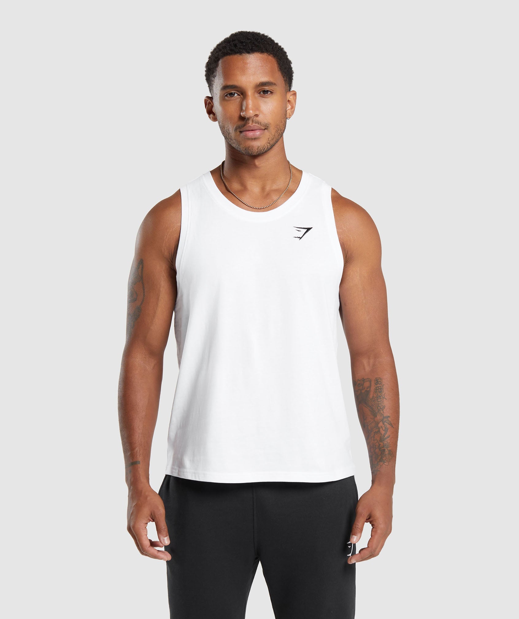 Crest Tank dans White